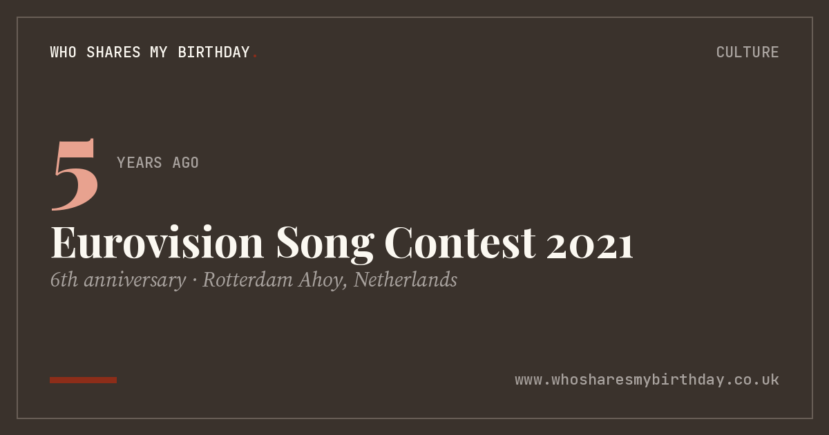 Eurovision Song Contest 2021