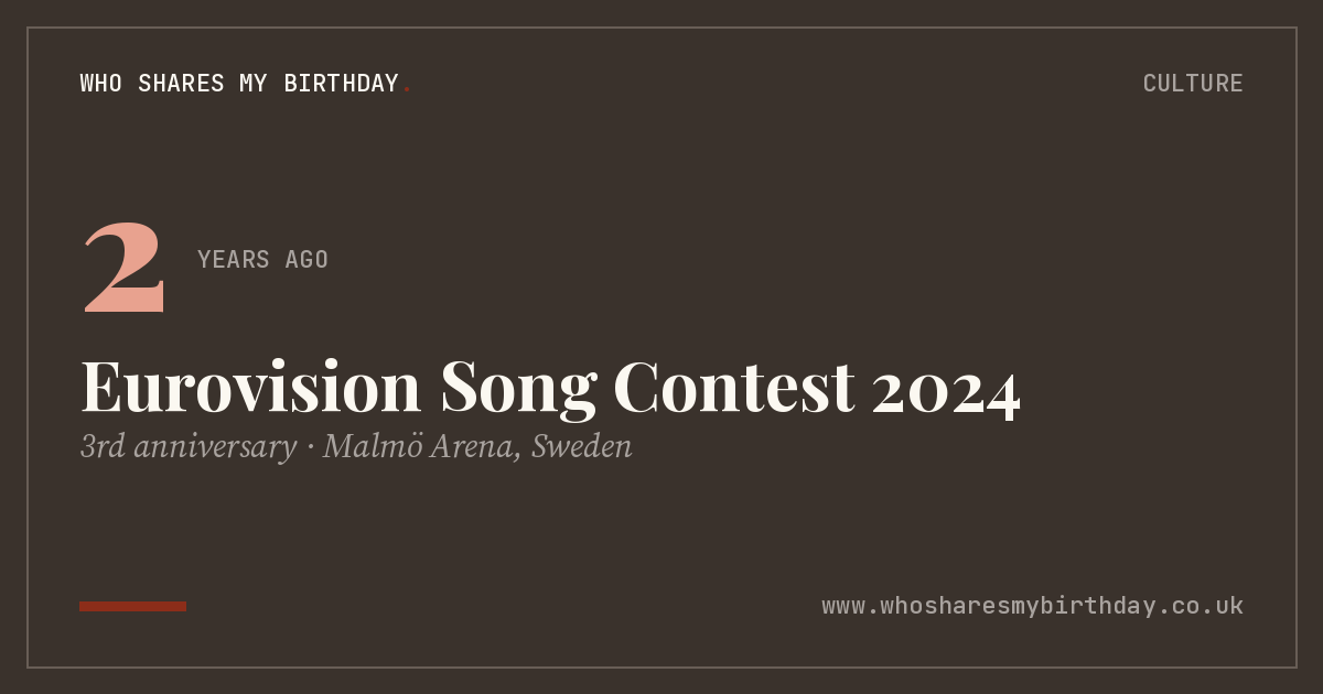 Eurovision Song Contest 2024