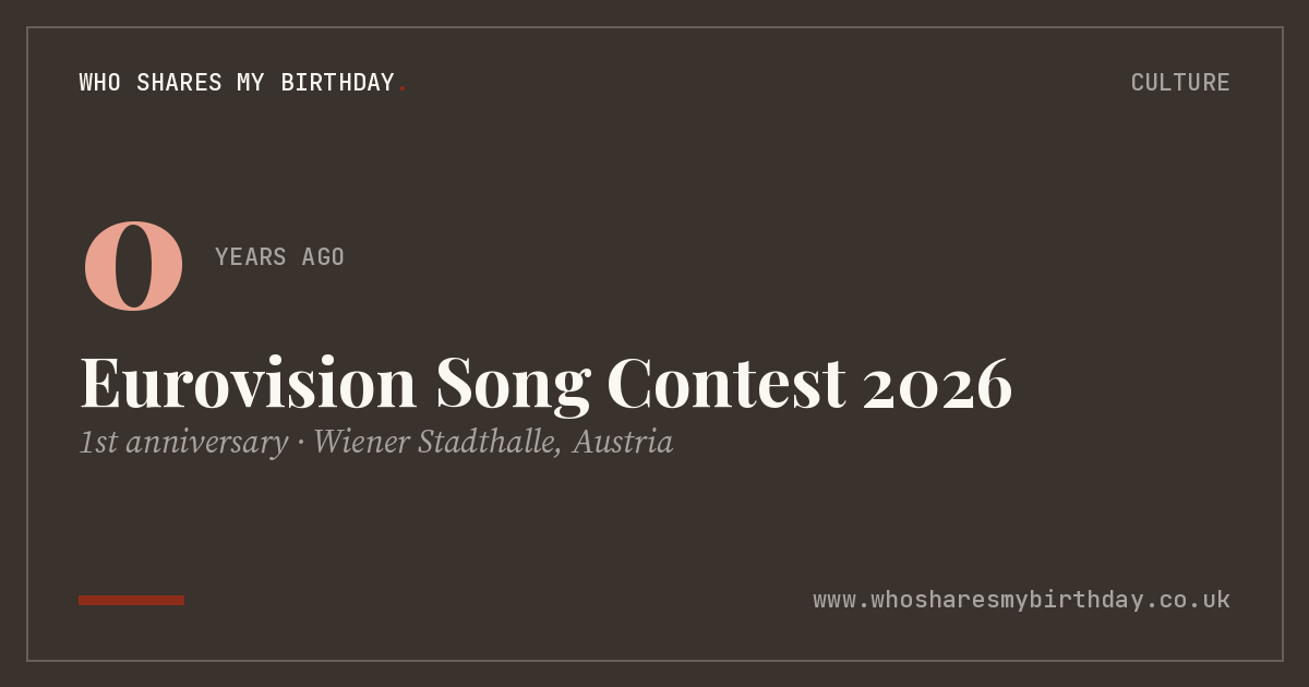 Eurovision Song Contest 2026