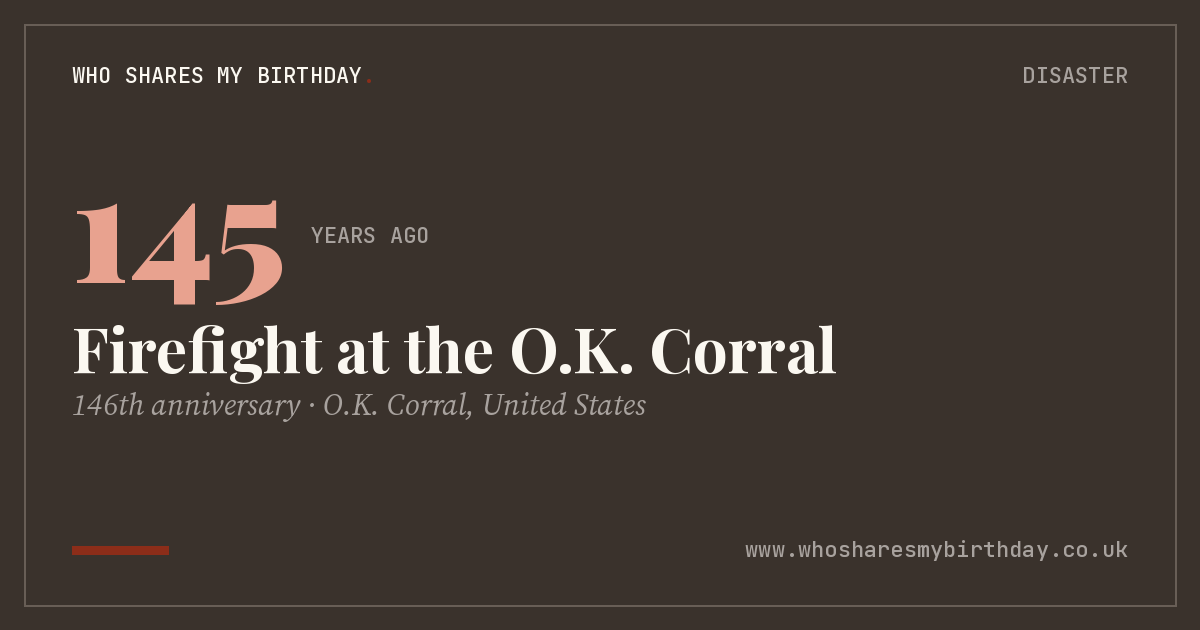 Firefight at the O.K. Corral