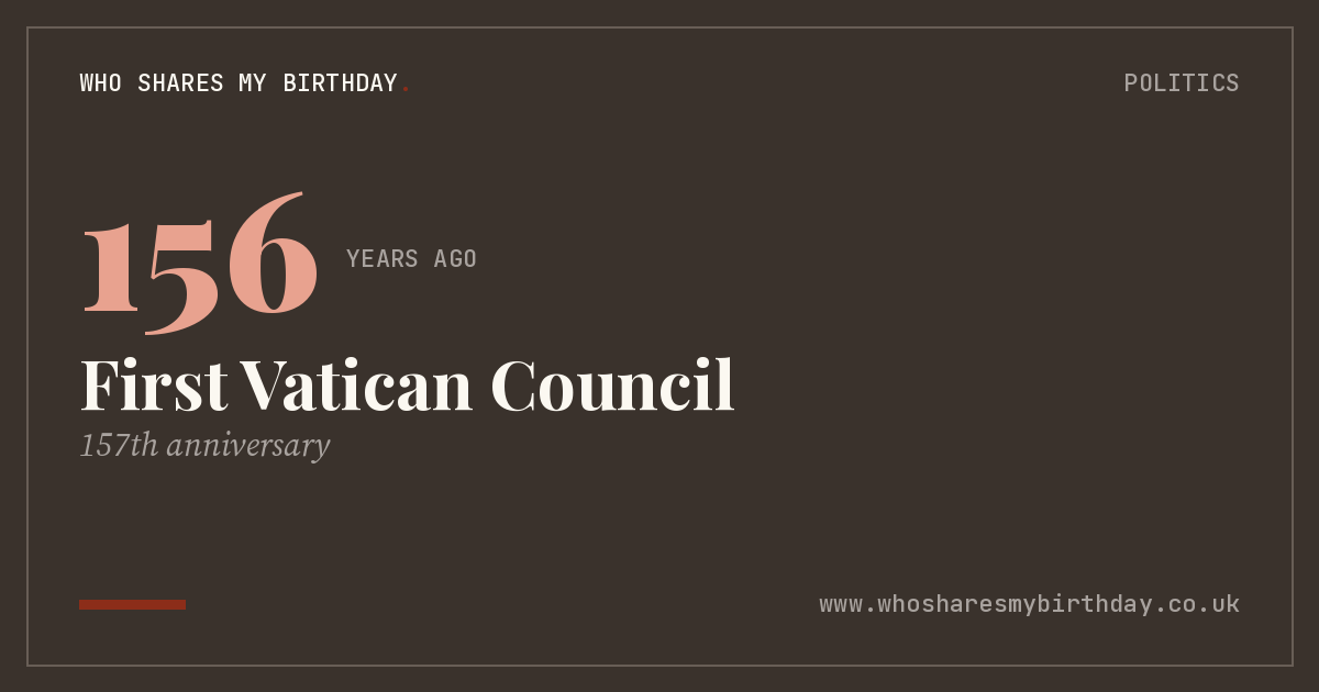 First Vatican Council