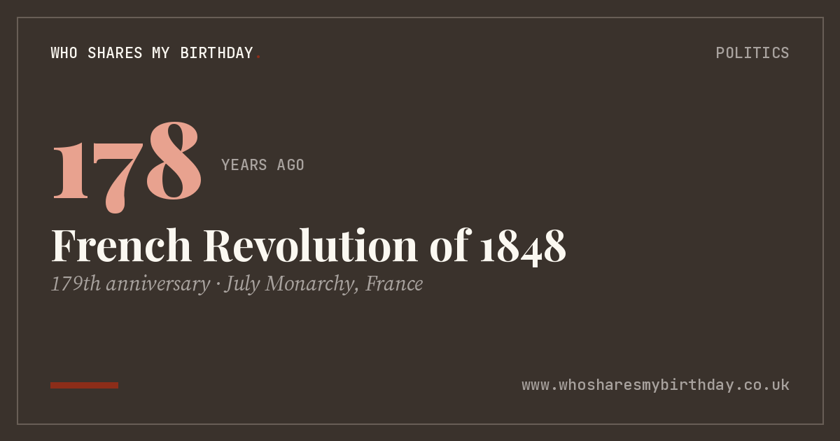 French Revolution of 1848