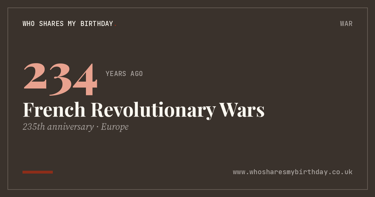 French Revolutionary Wars