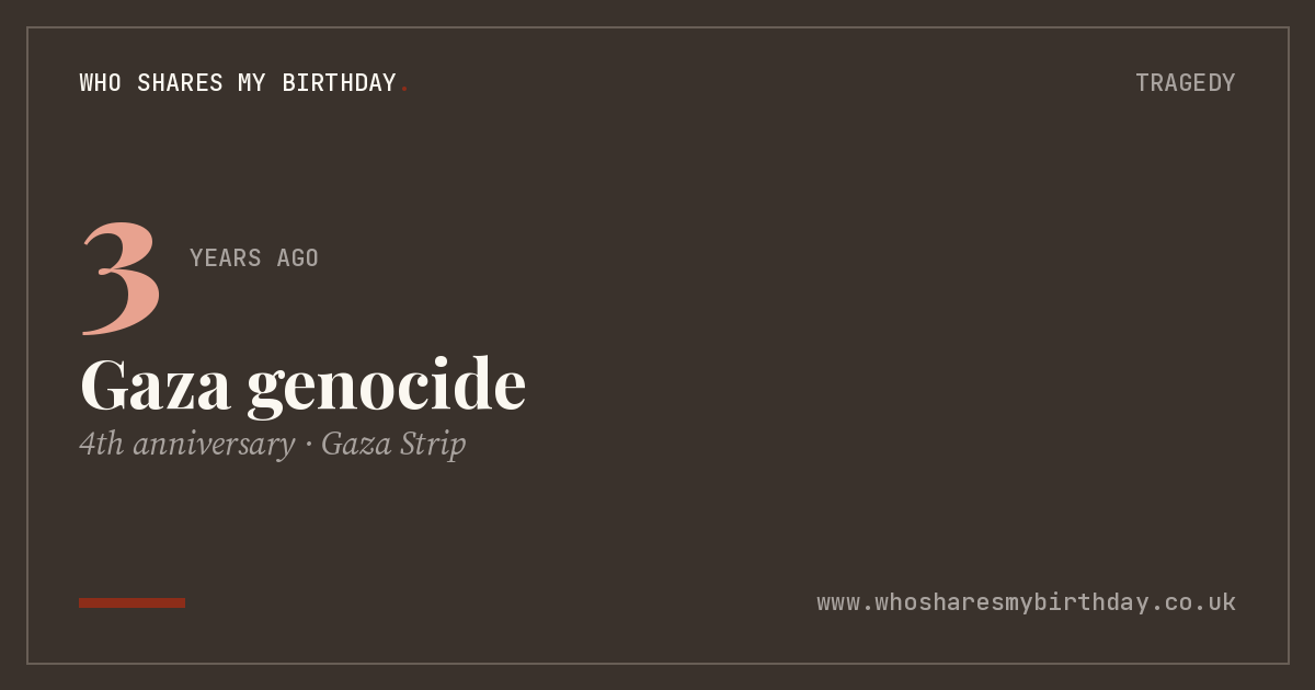 Gaza genocide