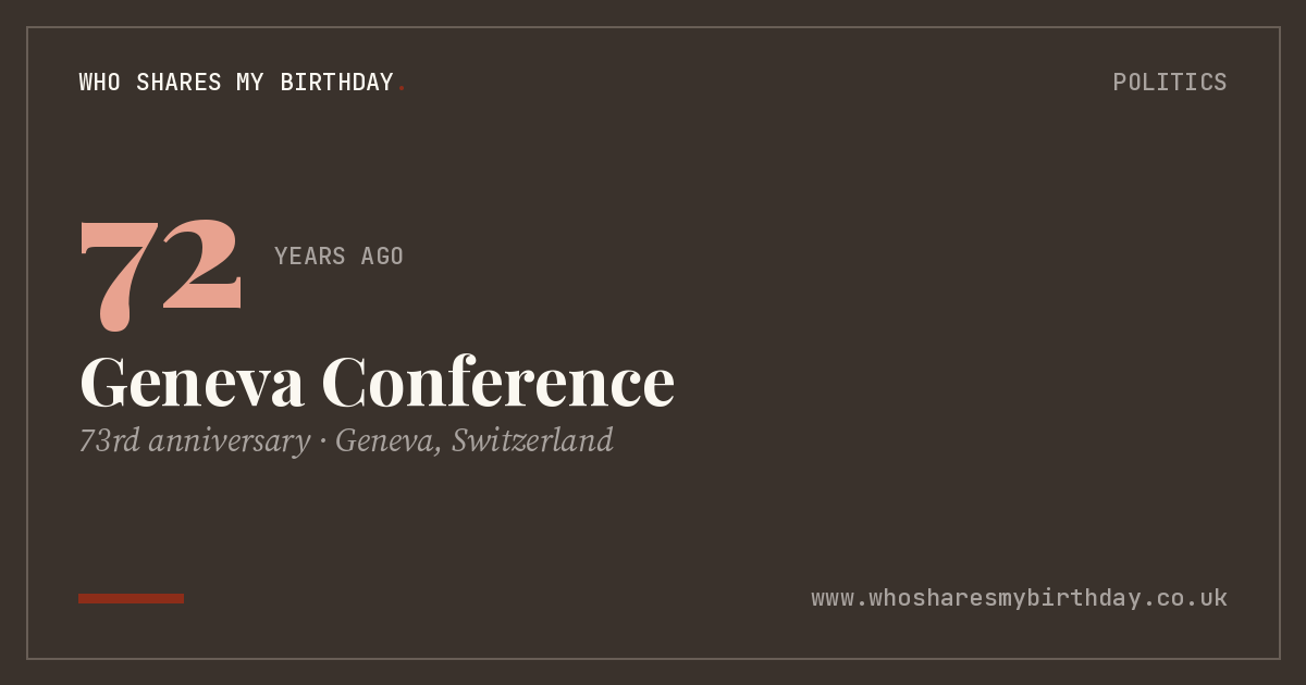 Geneva Conference