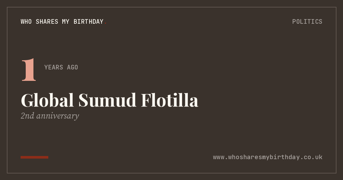 Global Sumud Flotilla
