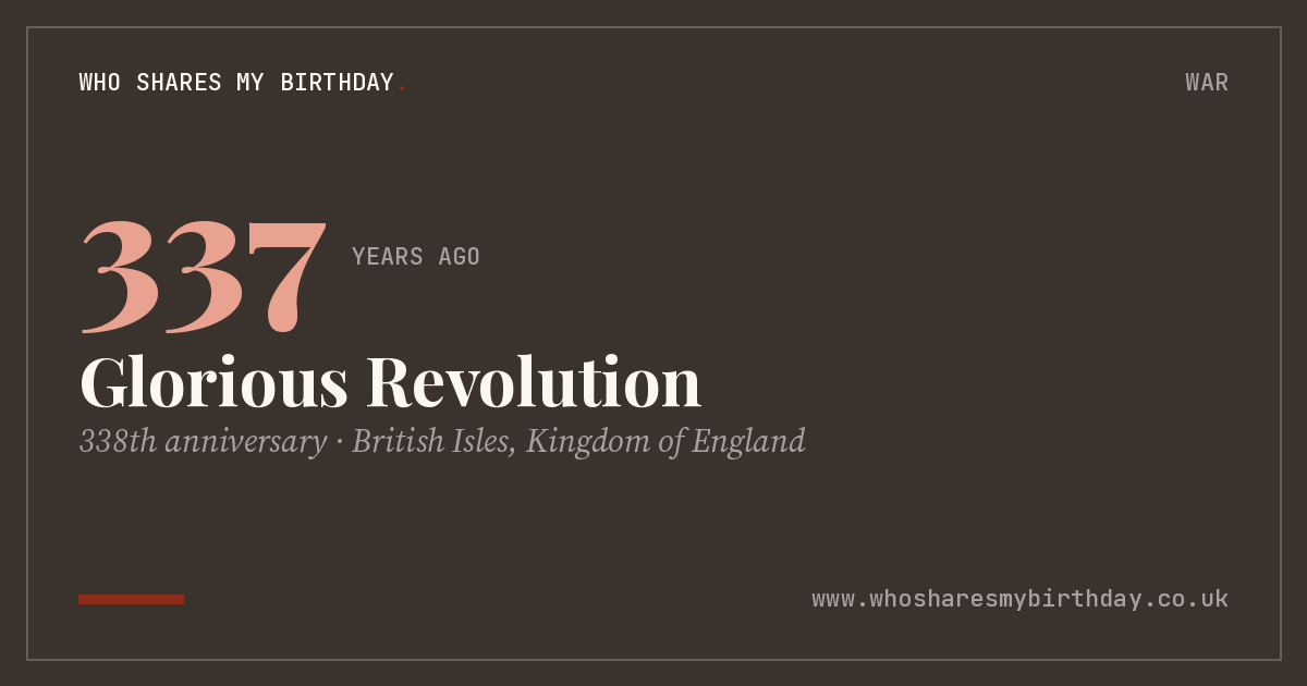 Glorious Revolution