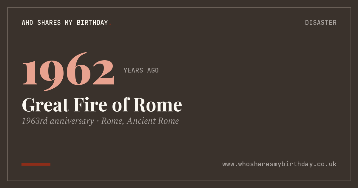 Great Fire of Rome