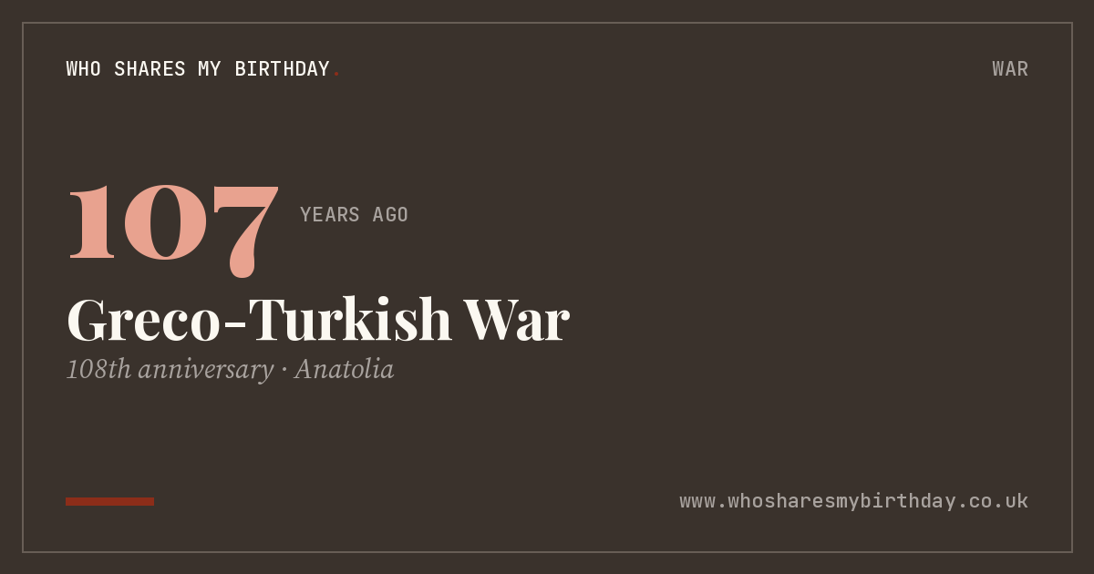 Greco-Turkish War