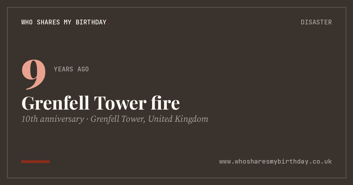 Grenfell Tower fire