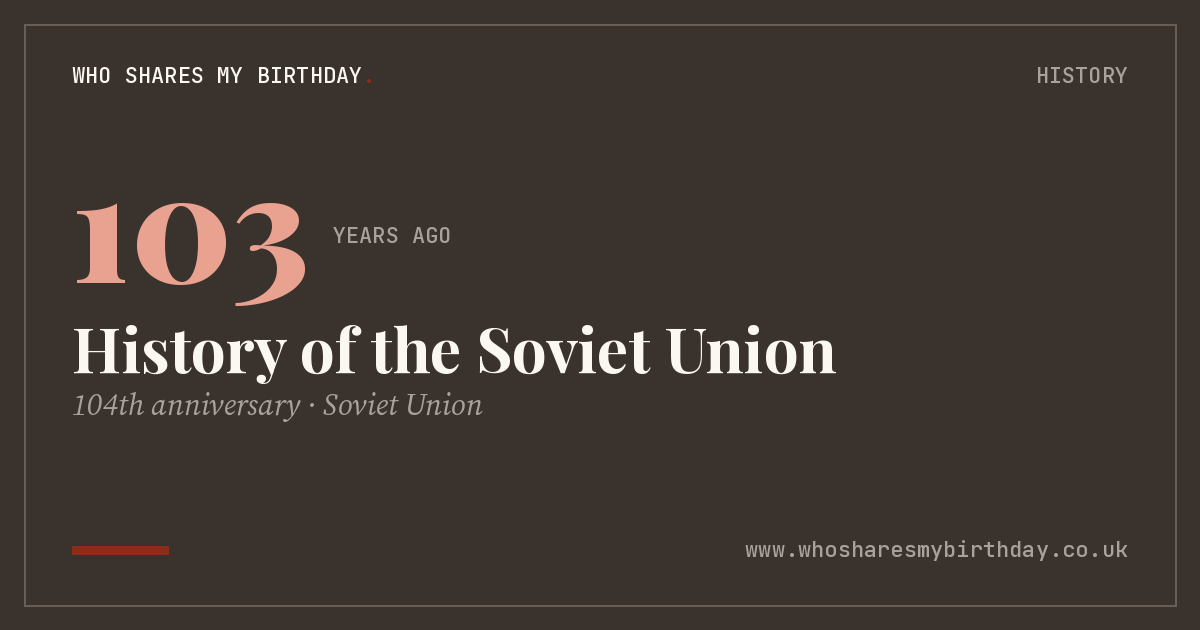 History of the Soviet Union