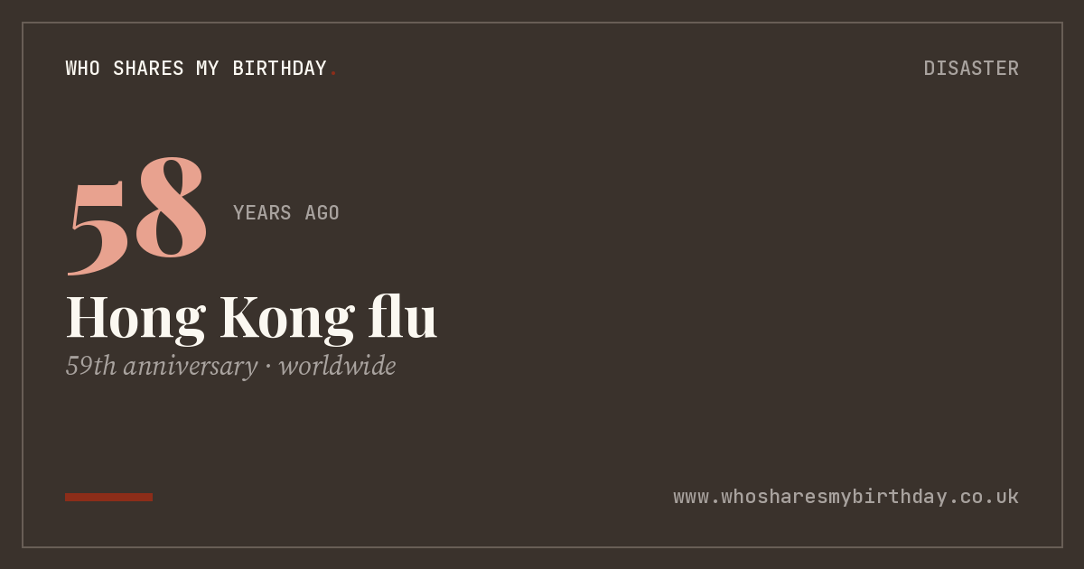 Hong Kong flu