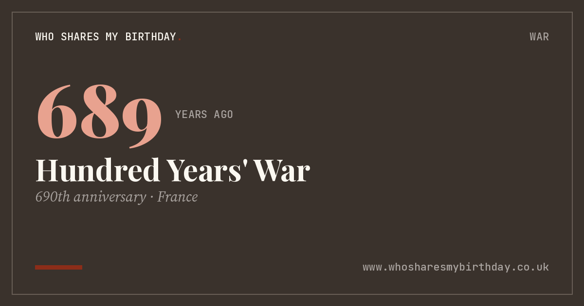 Hundred Years' War