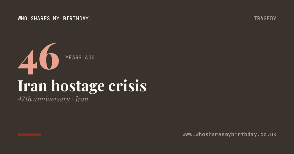 Iran hostage crisis