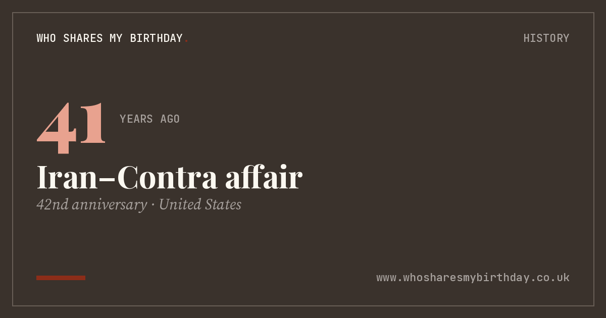 Iran–Contra affair