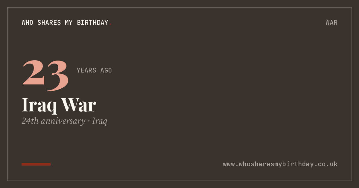 Iraq War