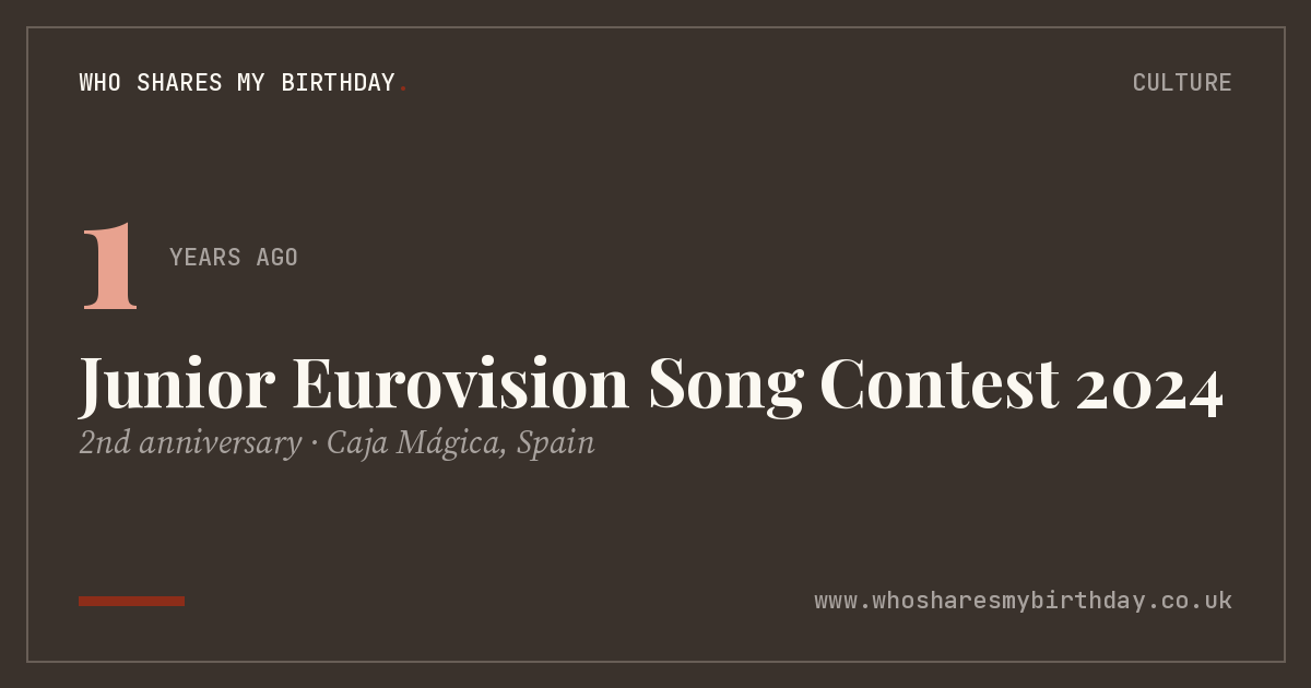 Junior Eurovision Song Contest 2024
