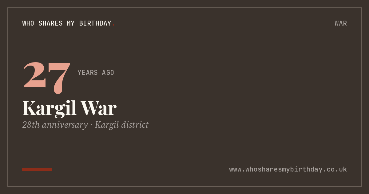 Kargil War