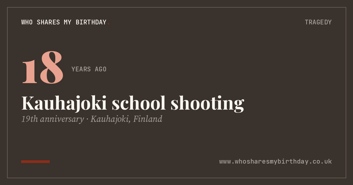 Kauhajoki school shooting