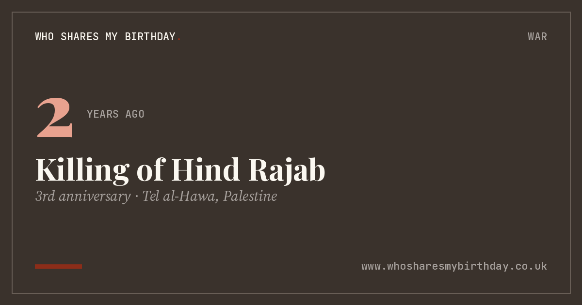 Killing of Hind Rajab
