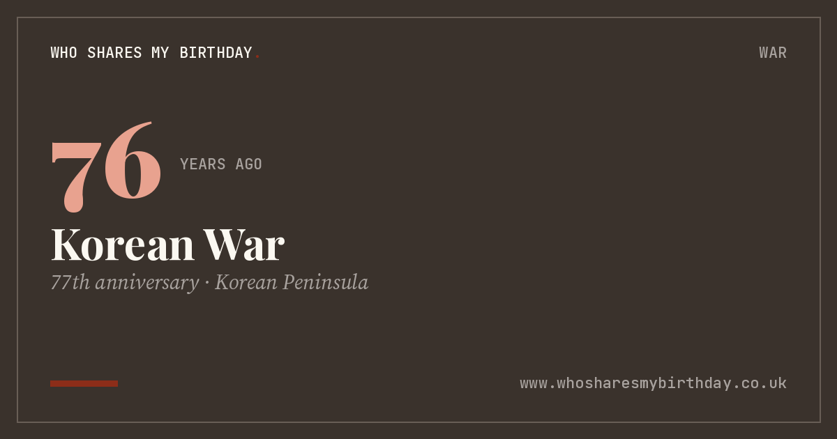 Korean War