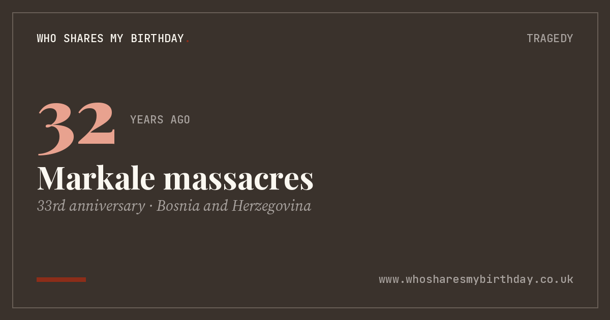 Markale massacres
