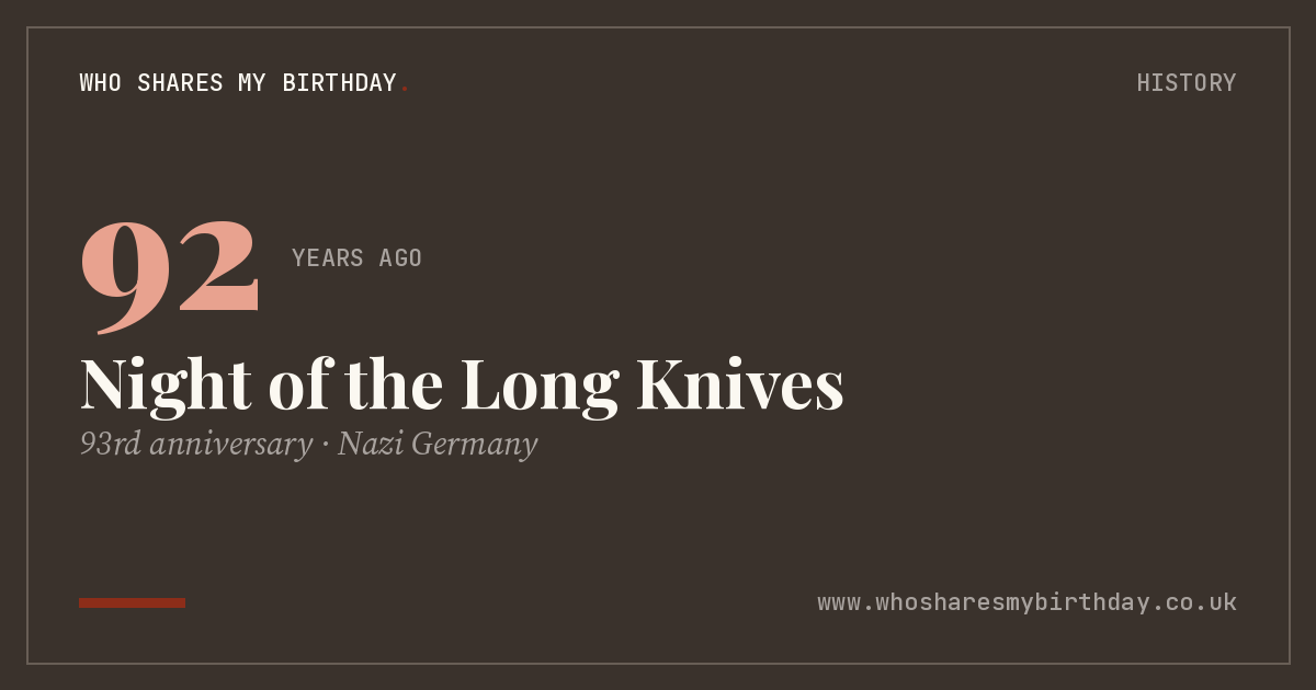 Night of the Long Knives