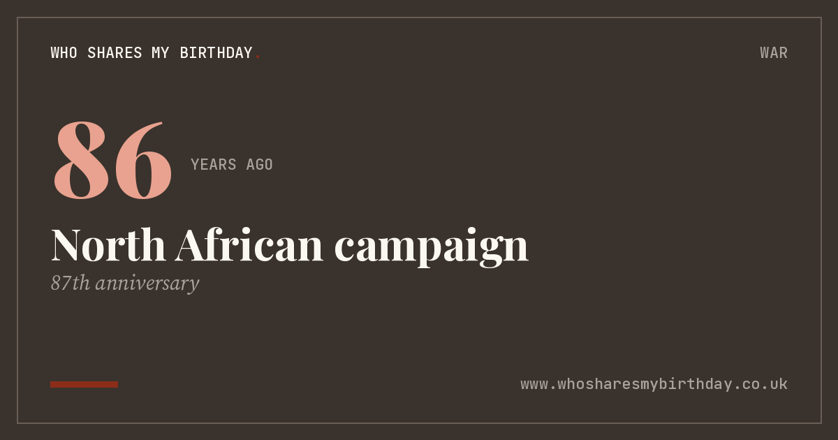 North African campaign