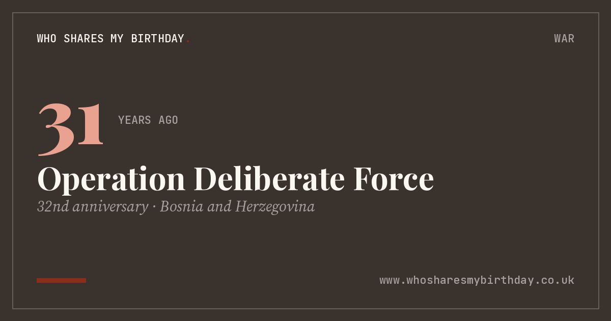 Operation Deliberate Force