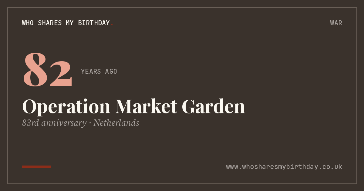 Operation Market Garden