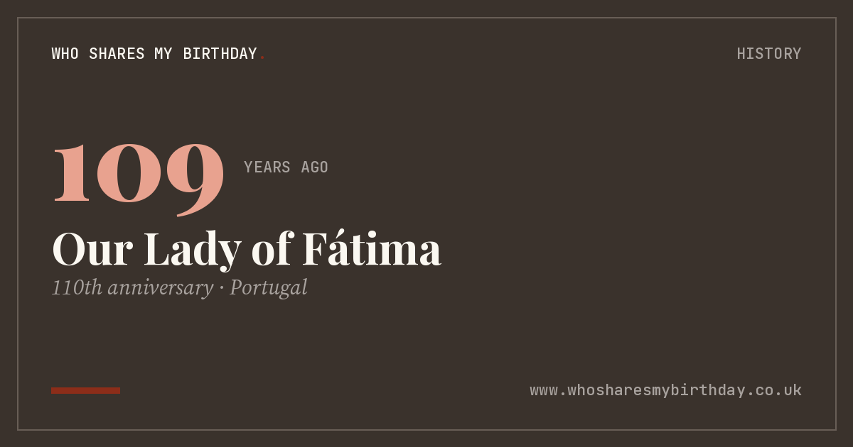 Our Lady of Fátima