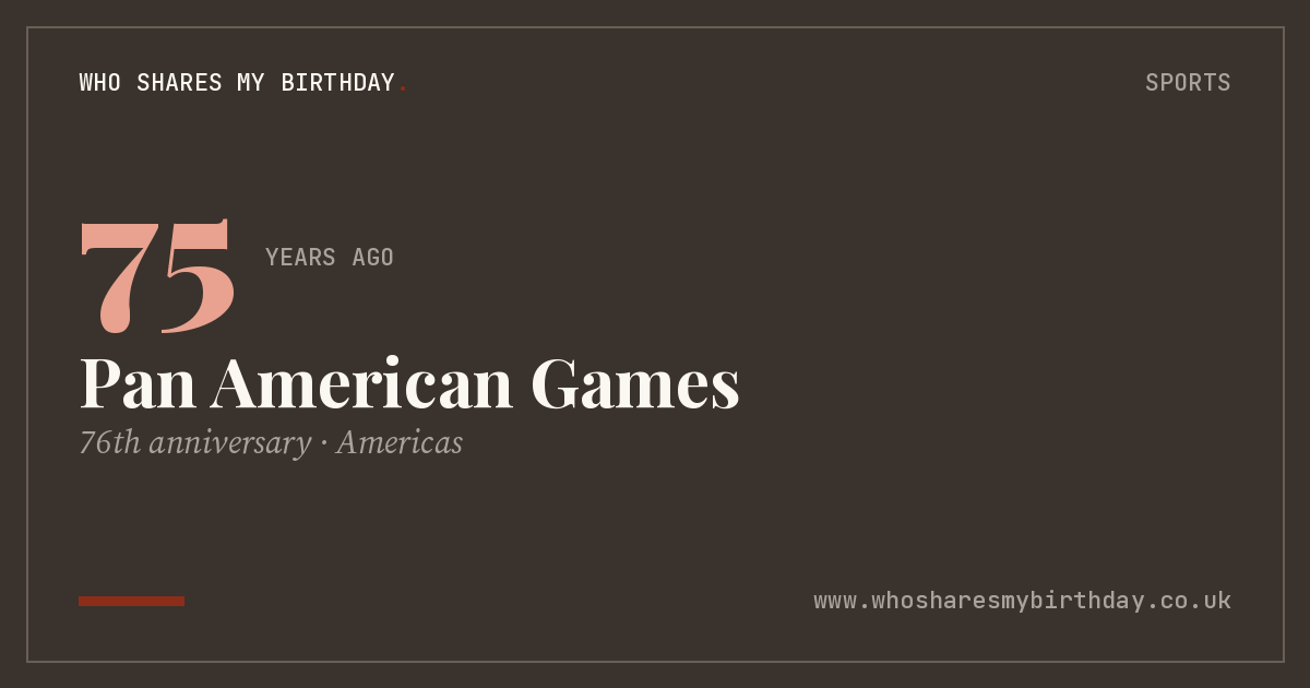 Pan American Games