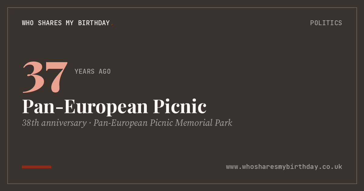 Pan-European Picnic