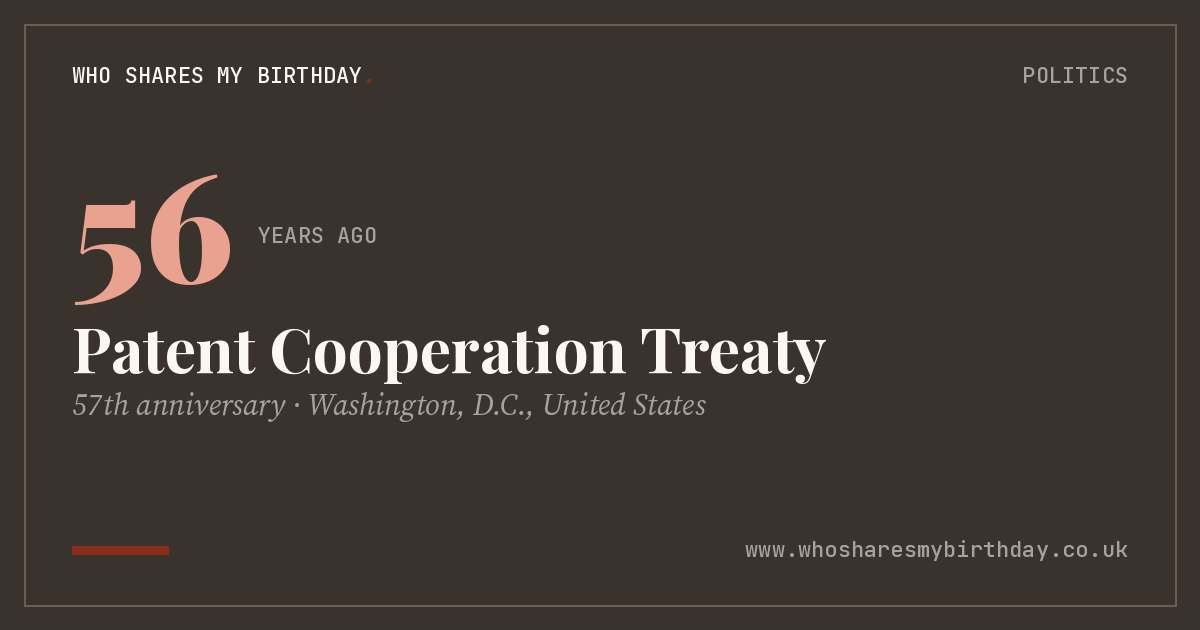 Patent Cooperation Treaty