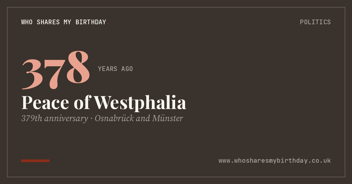 Peace of Westphalia