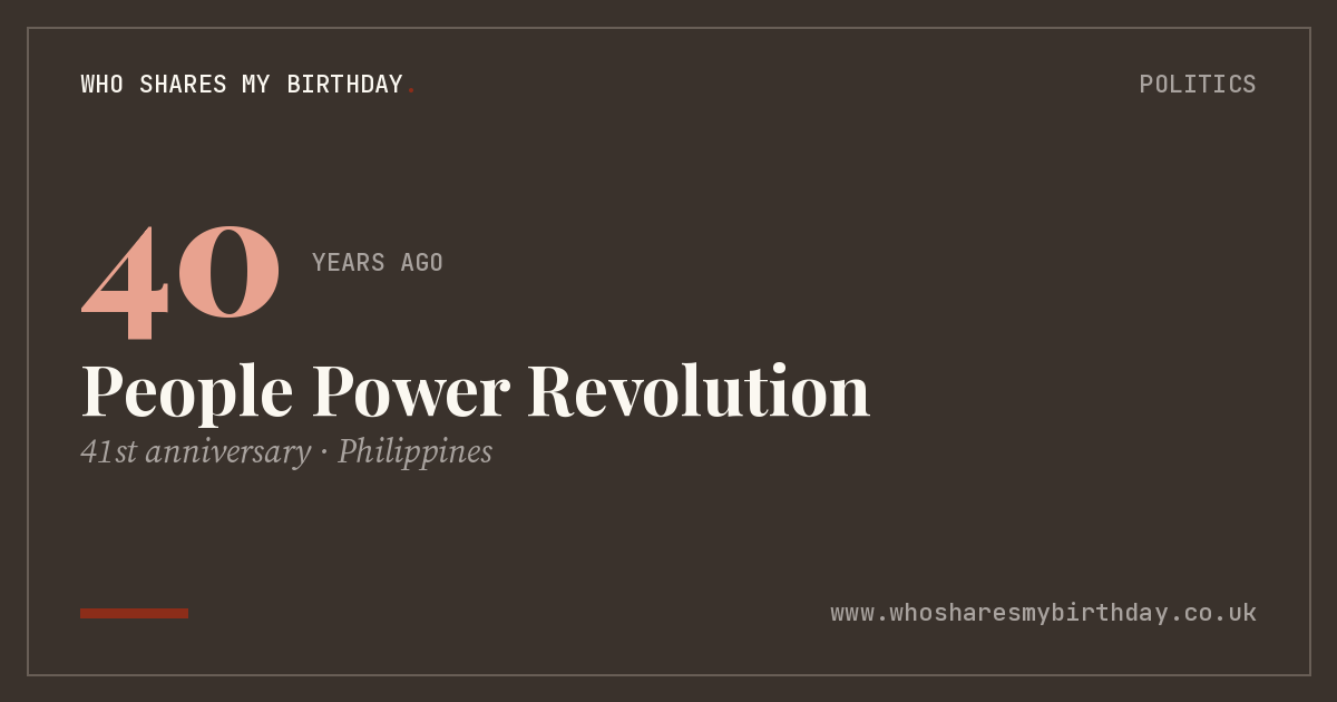 People Power Revolution