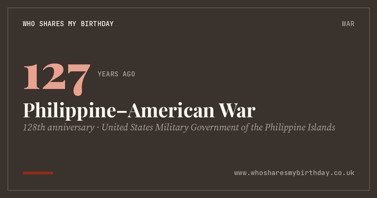 Philippine–American War