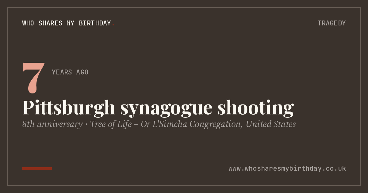 Pittsburgh synagogue shooting