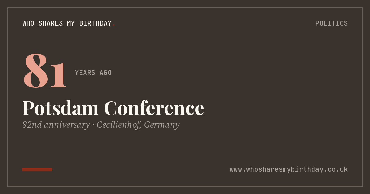 Potsdam Conference