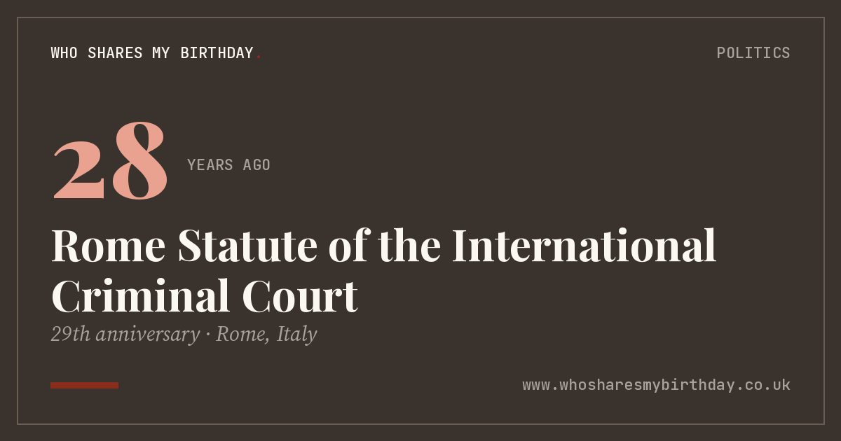 Rome Statute of the International Criminal Court