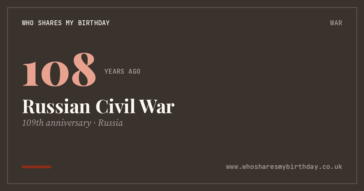 Russian Civil War