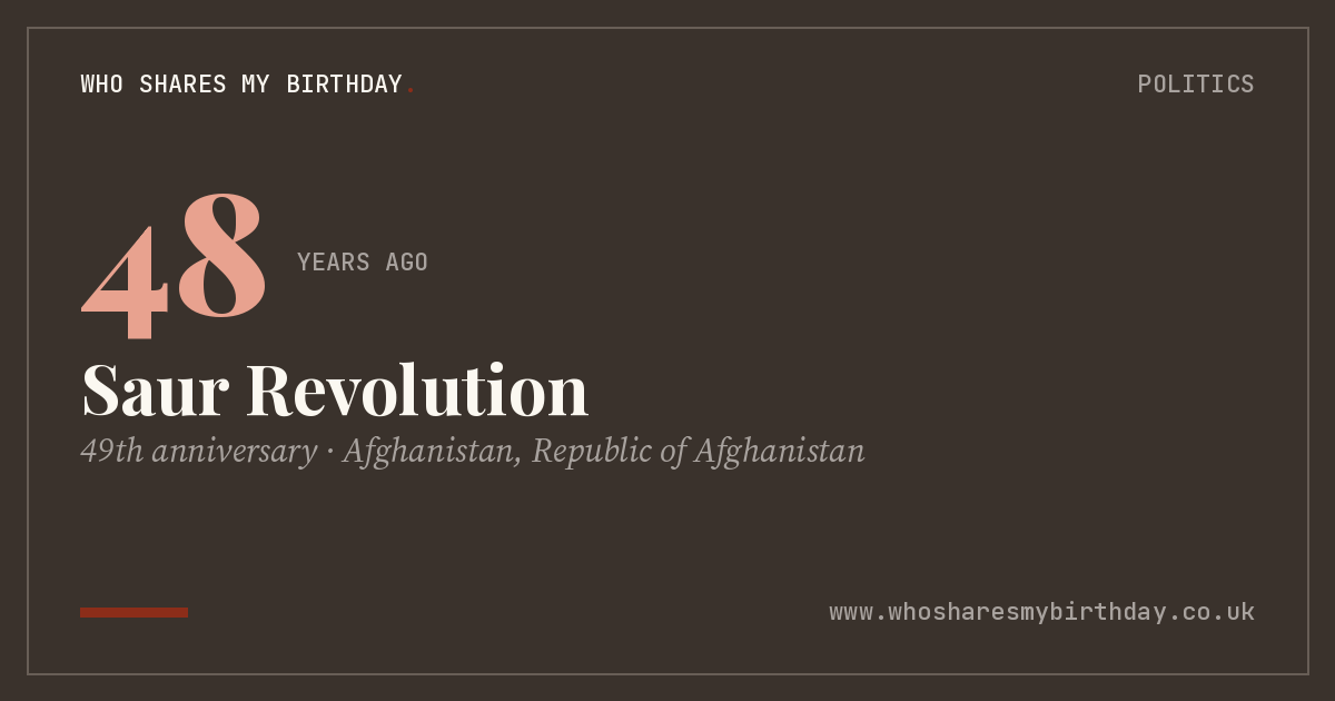 Saur Revolution