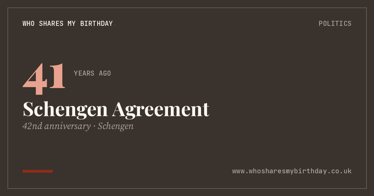 Schengen Agreement