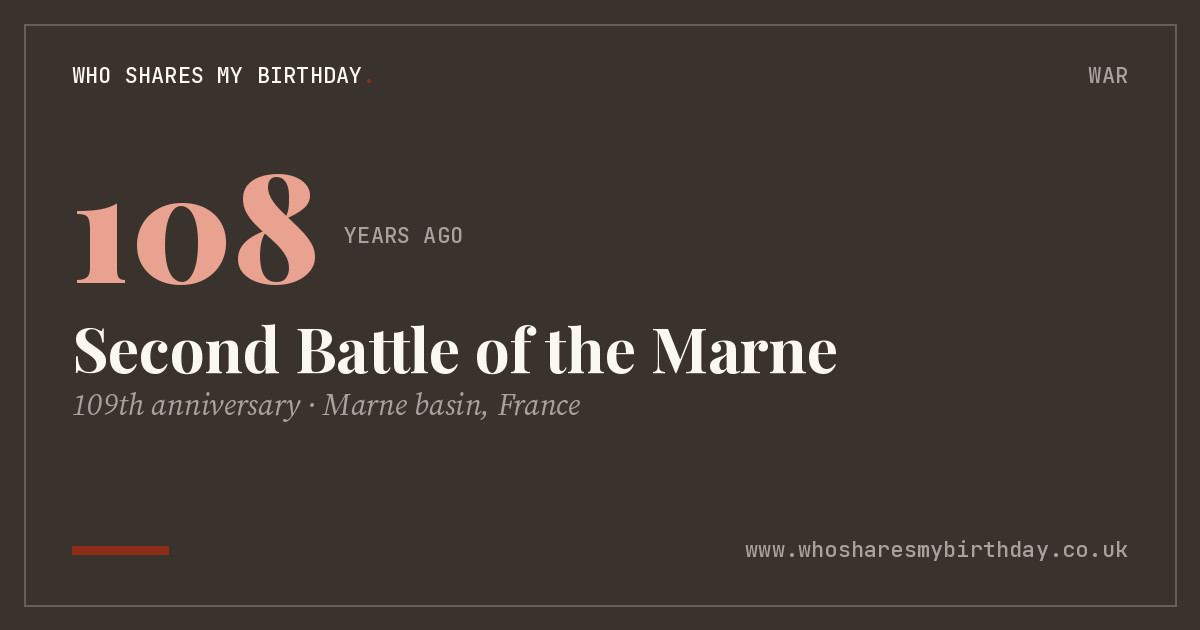 Second Battle of the Marne