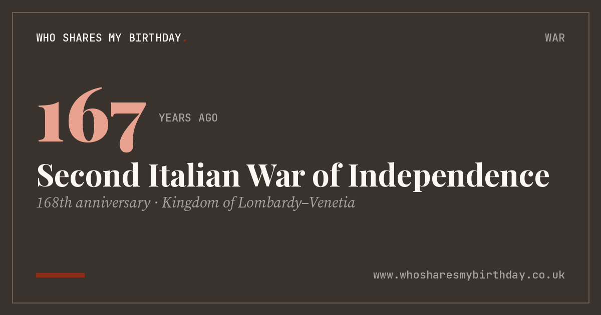 Second Italian War of Independence