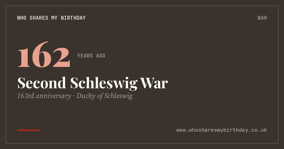 Second Schleswig War