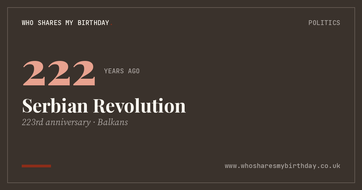 Serbian Revolution