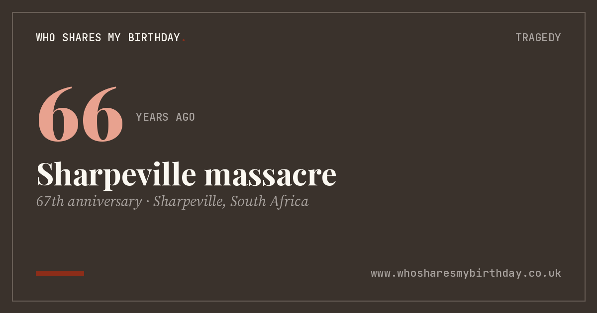 Sharpeville massacre