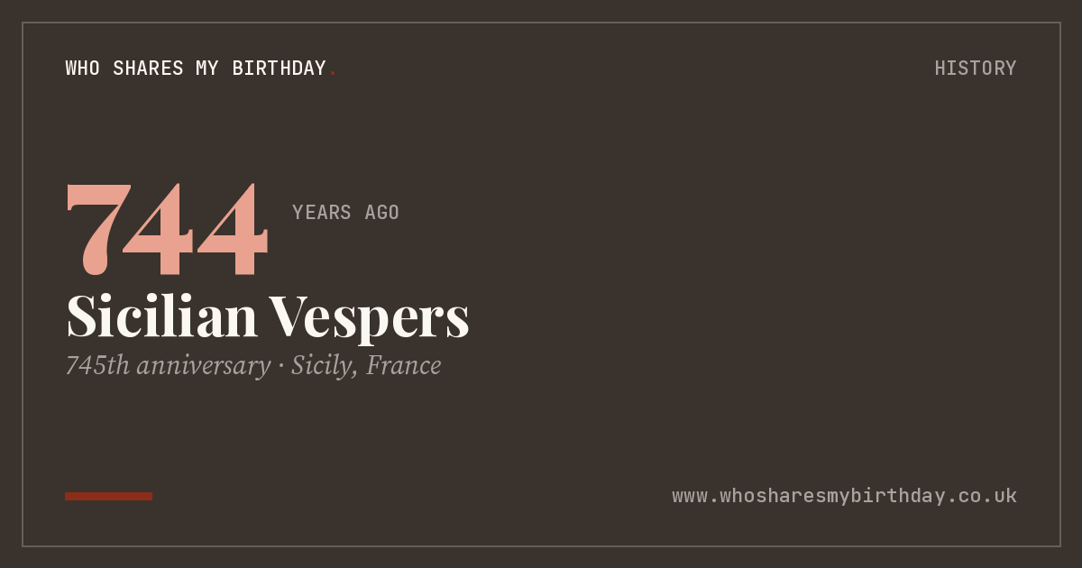 Sicilian Vespers