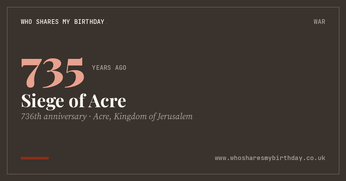 Siege of Acre